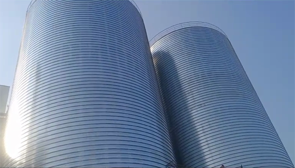 黔西南2座混凝土高架卷板仓